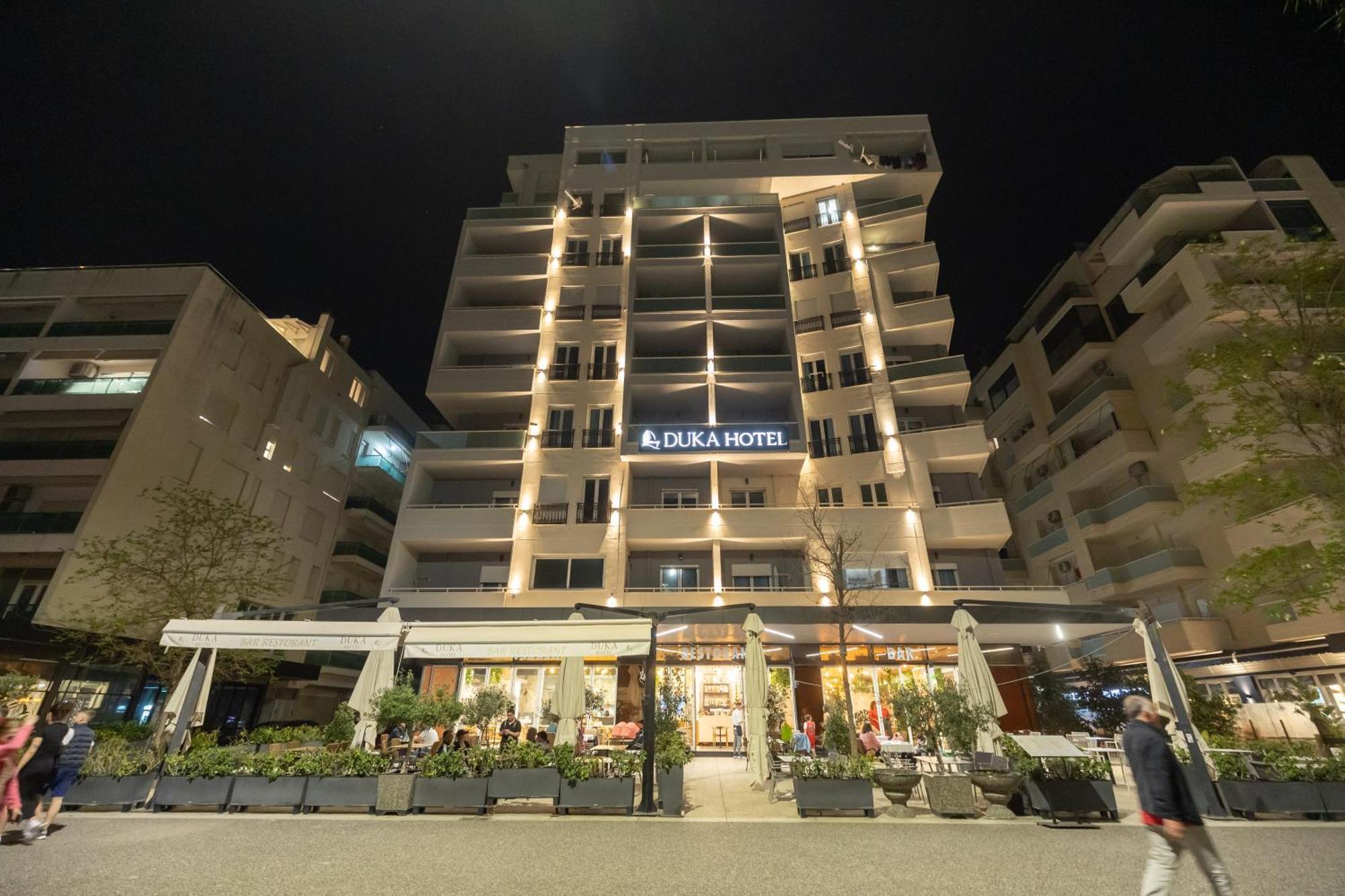 Duka Hotel Vlorë Exterior foto